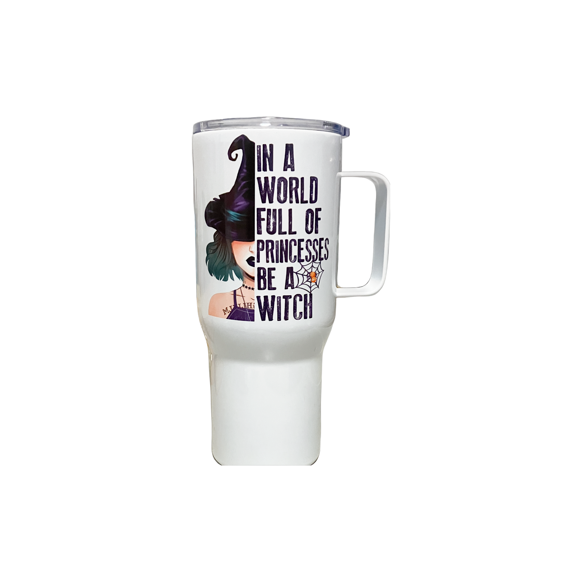 Be A Witch 25oz Travel Mug, Witch Travel Mug, Thermal Coffee Mug